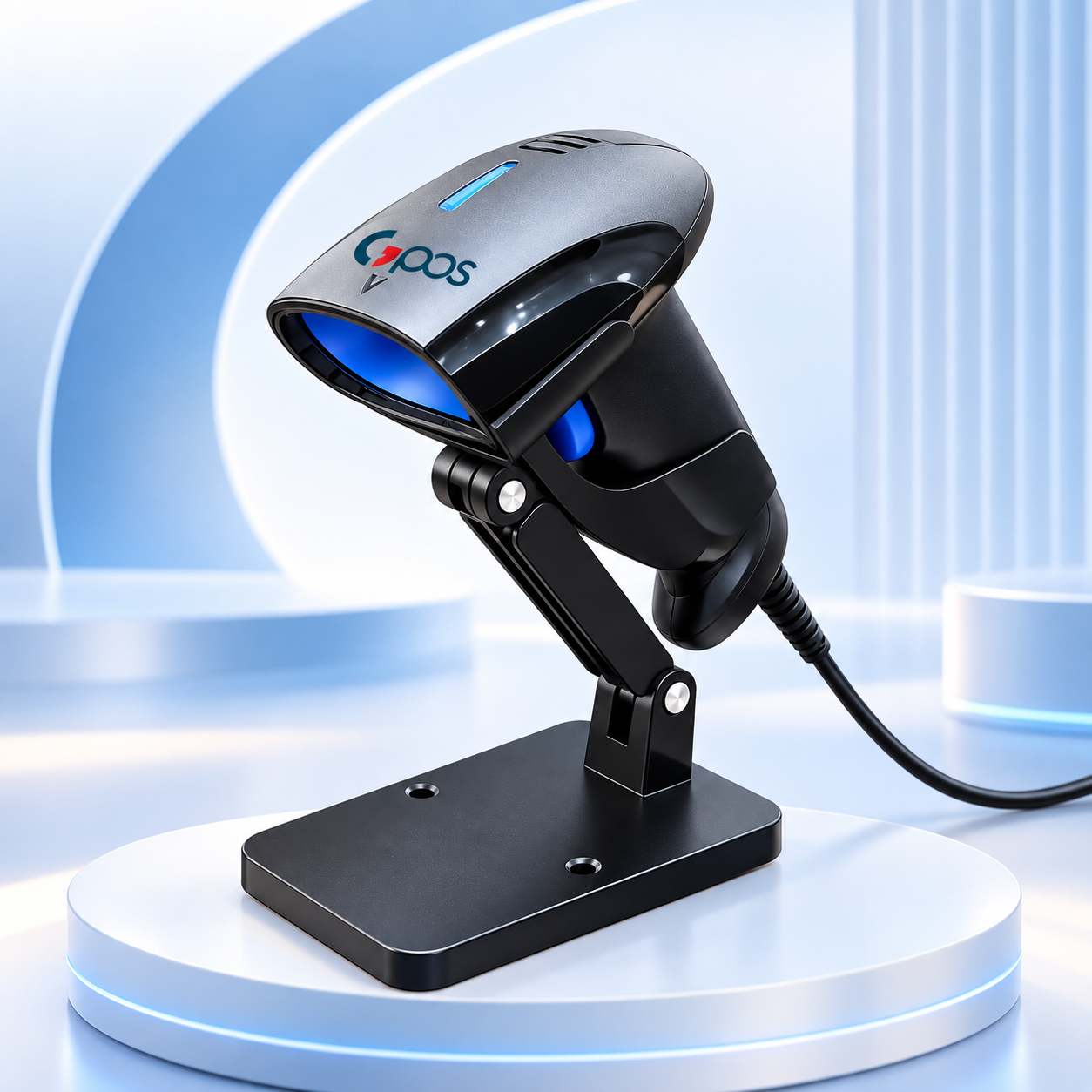 قارئ باركود مكتبي USB