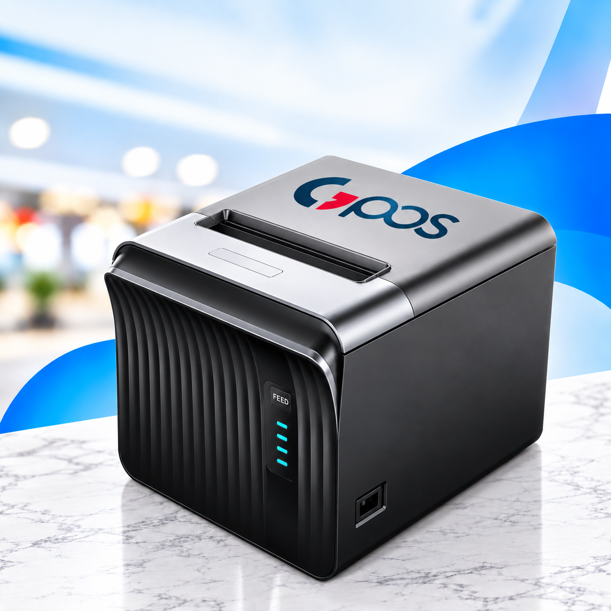 طابعة حرارية شبكية + USB
