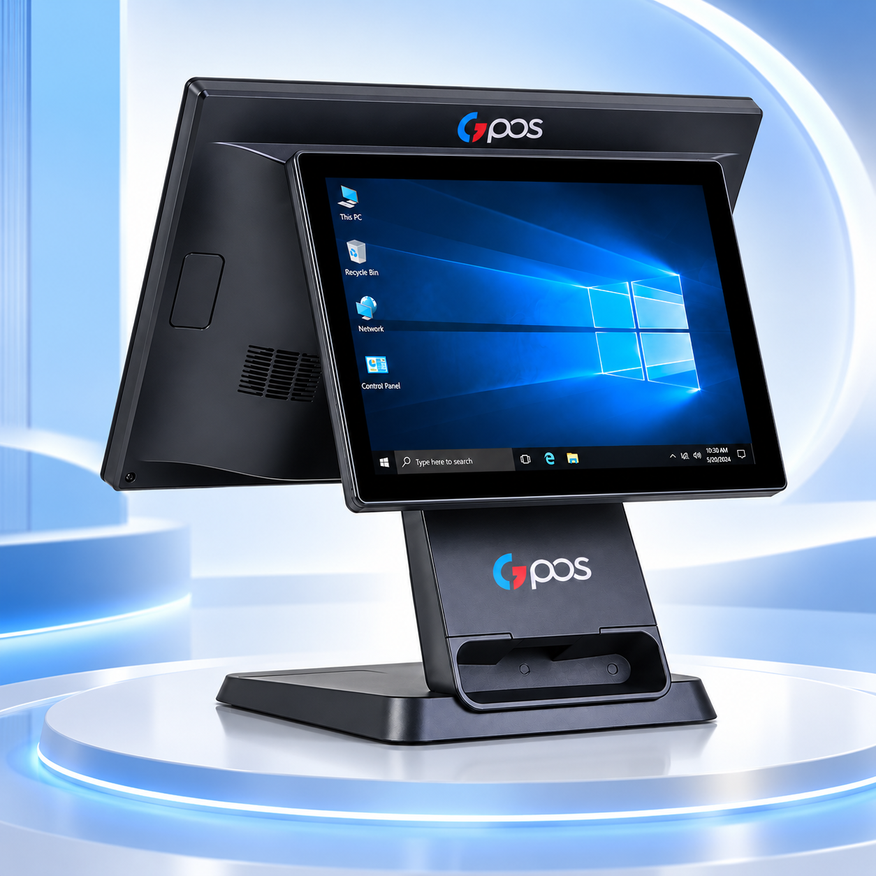 جهاز POS مع شاشة عرض للعميل